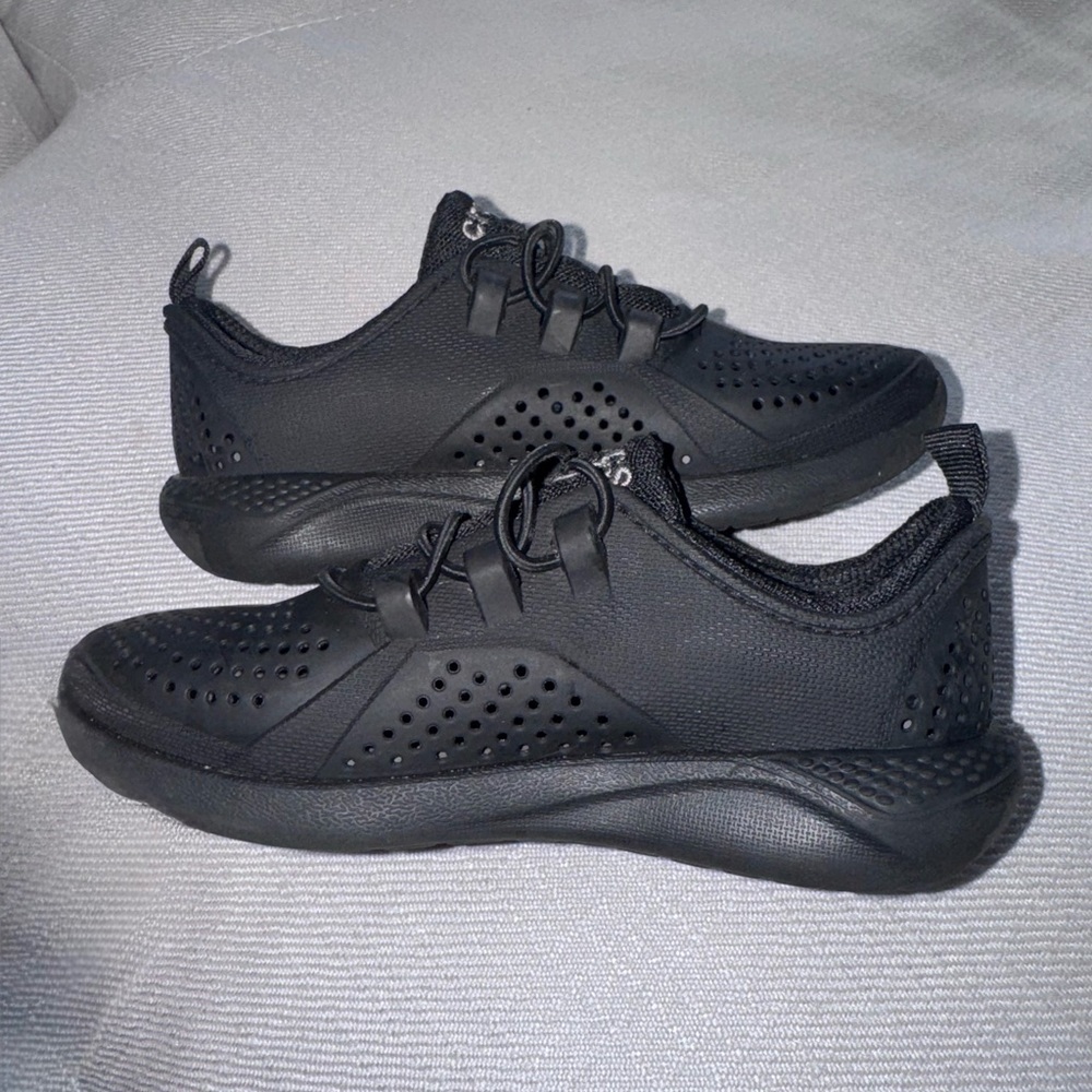 Black Literide Croc Shoe